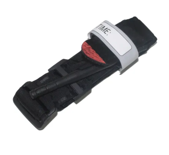 First Aid Tourniquet with aluminum alloy windlass rod