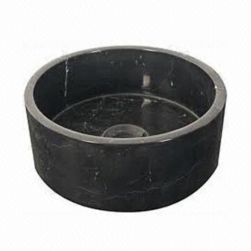 China Manufacture Carved Natural Marble Wash Basin