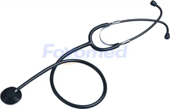 Single Head Stethoscopes Colored Chest Piece & Binaural