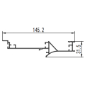 Low price aluminium extrusion mold for downlights