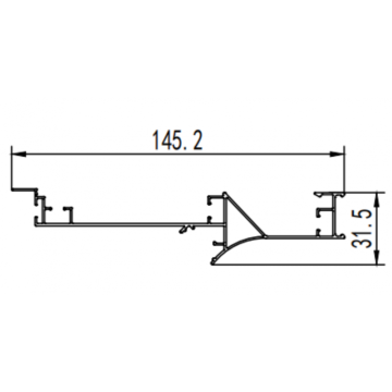 Moule d&#39;extrusion en aluminium à bas prix pour les downlights