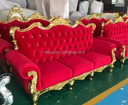 Luxury Royal Wedding Throne Chairs