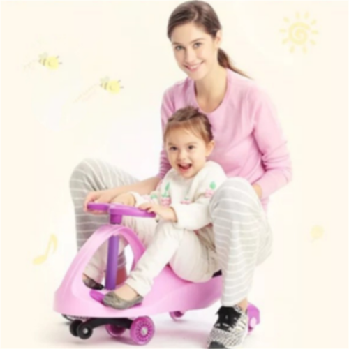 Kids Toy Riding Swivel Car With Music&Flash Wheel