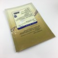 Food grade 15g matte plastic heat-seal tea package-bag