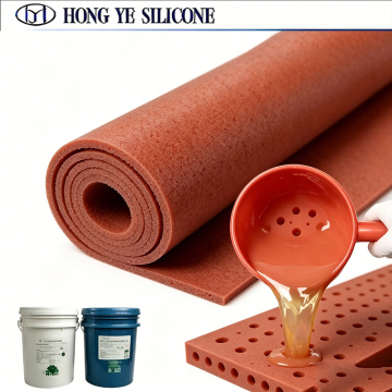 Open Cell Heat Resistant Silicone Foam Pad