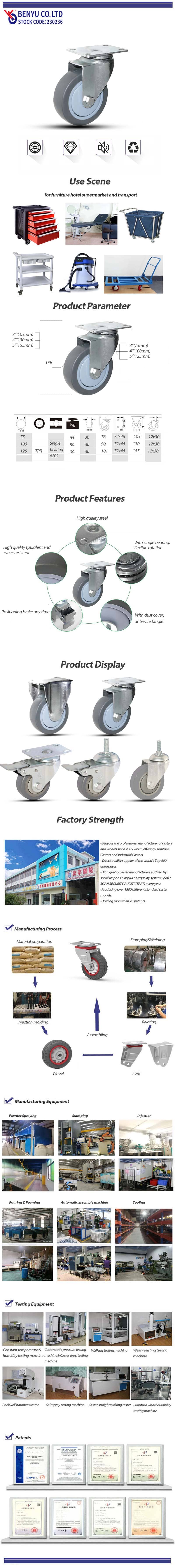 Hospital Bed Medical Casters