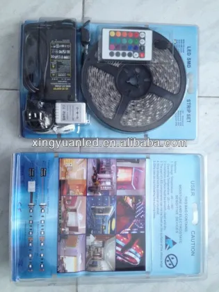 led flexible strip light/LED strip light/12V strip light/led landscape light/strip light with 24key controller/strip light set