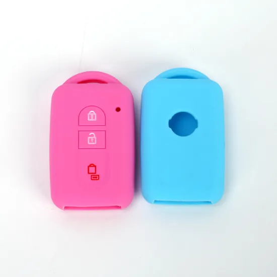 Flexible soft silicone car key cover for Nissan
