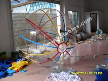 2 meter water ball inflatable walking sphere on water,Adults dancing balloon