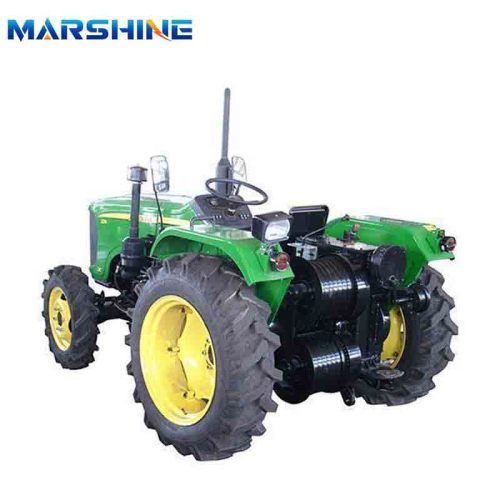 Linha de transmissão Double Drum Power Walking Tractor Puller