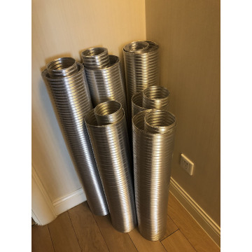 Ducting en aluminium flexible semi-rigide de haute qualité