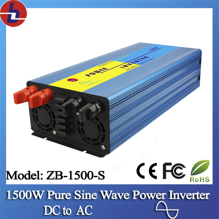 1500W DC to AC Pure Sine Wave Power Inverter