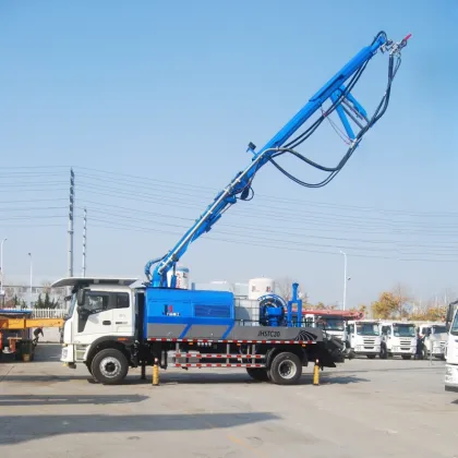 JIUHE Hydraulic Tunnel Mining Construction Wet Shotcrete Machine