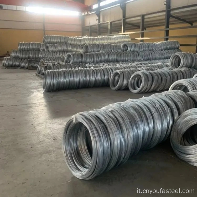 Filo di legatura zincato elettrico/galvanizzatore/filo di ferro ricotto nero