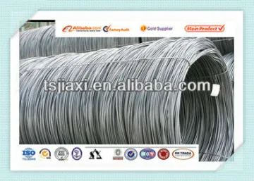 SAE1006 hot rolled wire iron rod