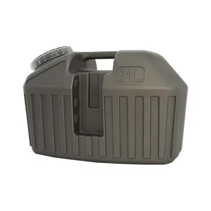Outdoor Waterproof 21L PP Material Fishing Bait Bucket