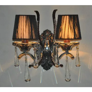 Classical candle white modern indoor designer wall lights uk