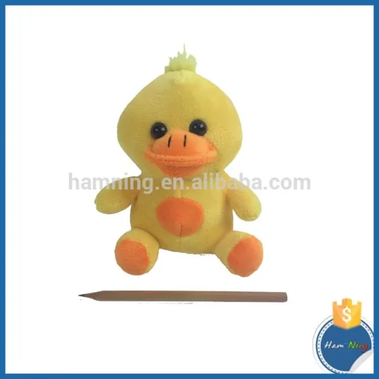 15cm musical plush yellow duck