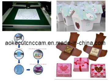 Simple Cupcake Box Making Cutter Plotter