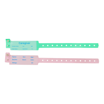 สายรัดข้อมือ PVC แบบใช้แล้วทิ้งที่เขียนด้วยลายมือ