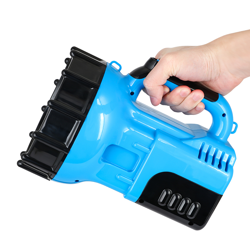 High Power Rechargeable LED Searchlight with Hidden Charger