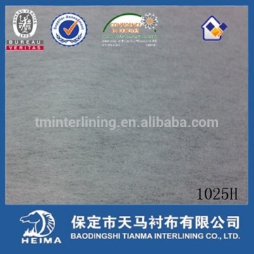 impregnated non woven bukram fabric 1025H