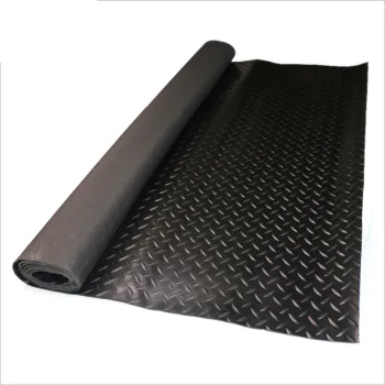 Black high quality neoprene rubber sheet with high concentration of oil resistant and wear resistant rubber sheet