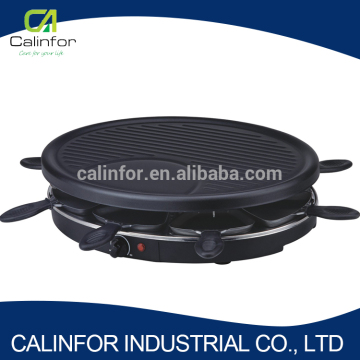 different size round shape 8 pans portable charcoal bbq grill for home use