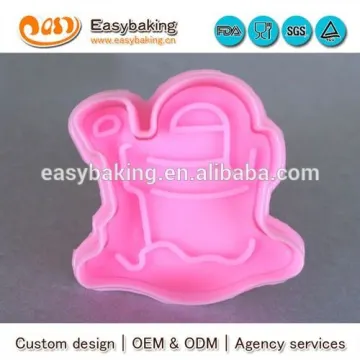 3D cartoon mini plastic cookie cutters custom cookie cutters