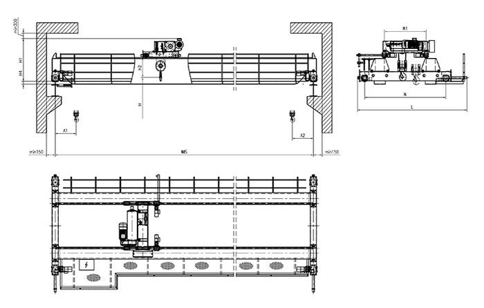 Double Girder Bridge Crane