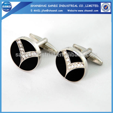 leading fashion enamel metal cufflinks wholesale