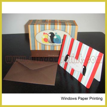 Paper Holiday Card set /merry christmas