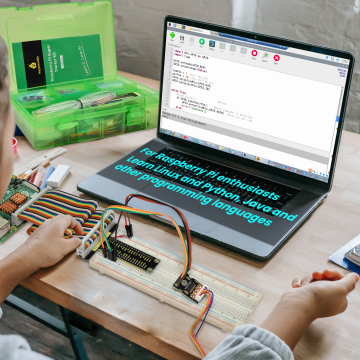 Raspberry Pi Programming Kit: C Language & Python for Linux (2GB/4GB/8GB)