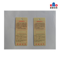 Clothing labels and hang tags