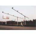 Supply residential road highway traffic camera monitoring pole electronic police light pole camera pole