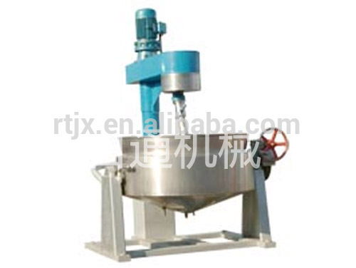 Electric Gas Steam Tilting Mixer Cooking Equipment Jacketed Kettle