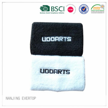 Men Embroidery Cotton Sport Wristband