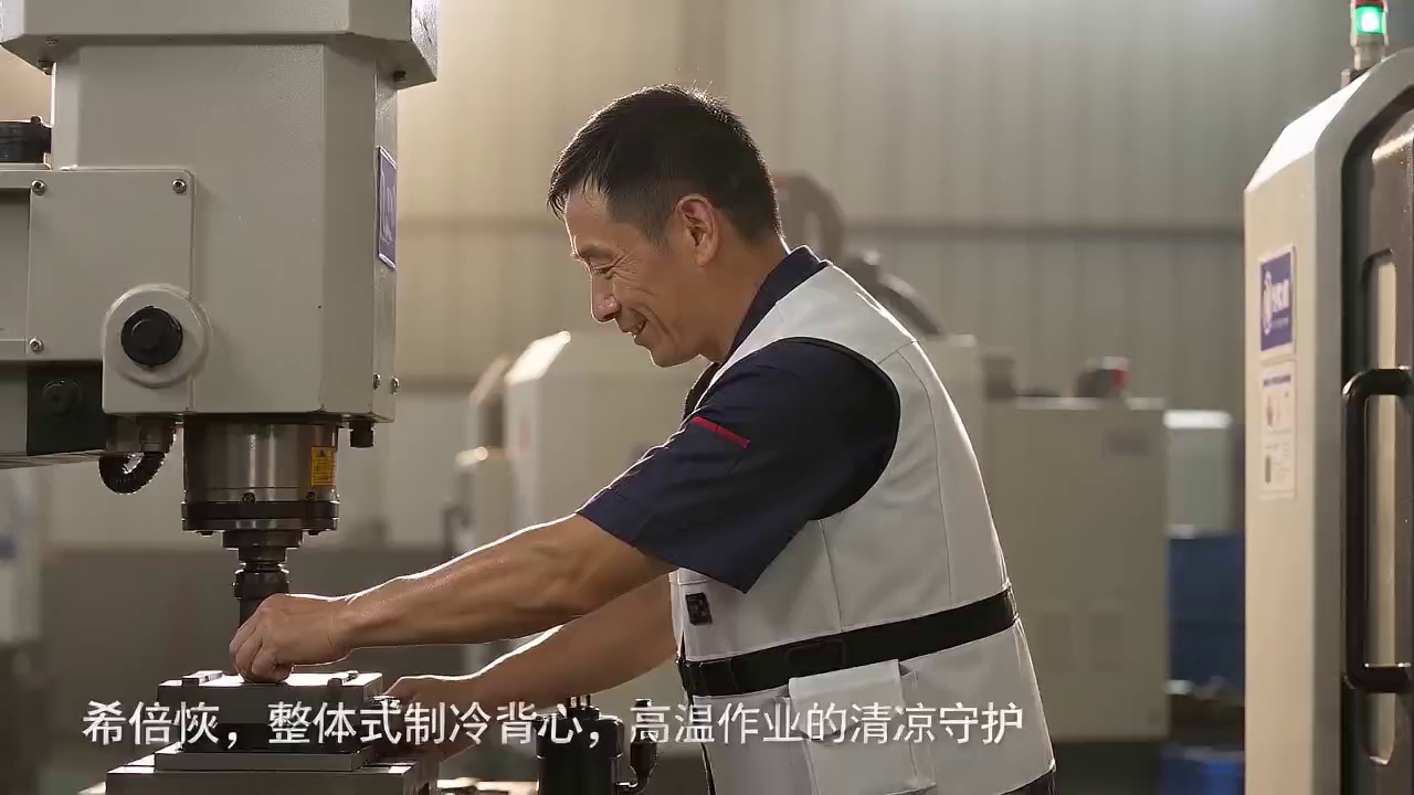 Xibeishuang White Cooling Vest for High Temperature Work