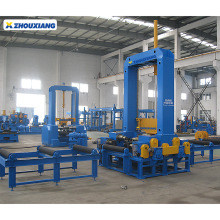 Steel Structure Fabrication H Beam Assembling Machine