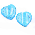 Turquoise Handmade Craved 40MM Love Heart Thumb Worry Stone for Anxiety Stress Relief Meditation