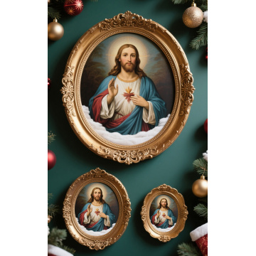 Christmas jesus christ statue