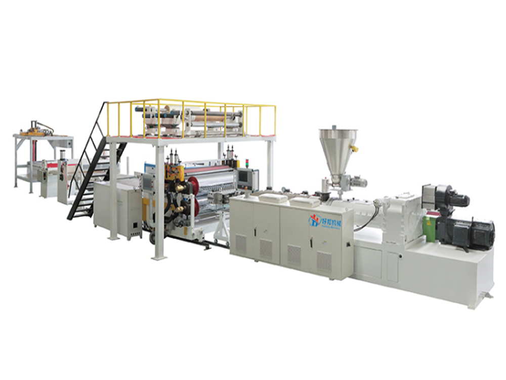 SPC Sheet Interlocking Flooring Making Machine