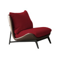 Single Sofa Balcony Fabric Light Luxury Lounge Chair