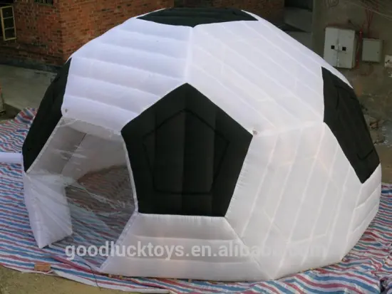 inflatable football dome tent structure for advertisng