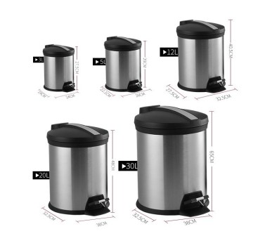 Hot Sale Open Top Trash Can for Home or Hotel Guest Room