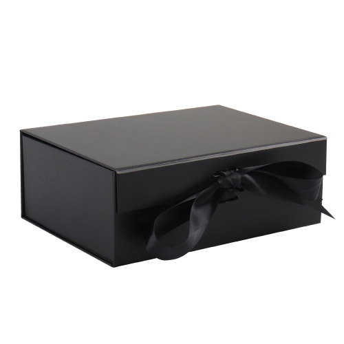 Packaging Magnetic Box Custom Black Box Magnetic Closure Gift Boxes Factory