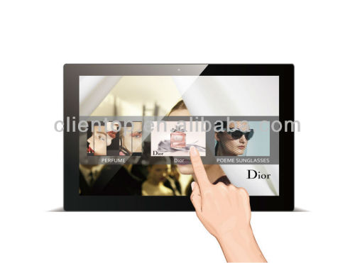 13.3 inch Ultrabook with Android 4.2(10 point capacitive touch Network adverting player)