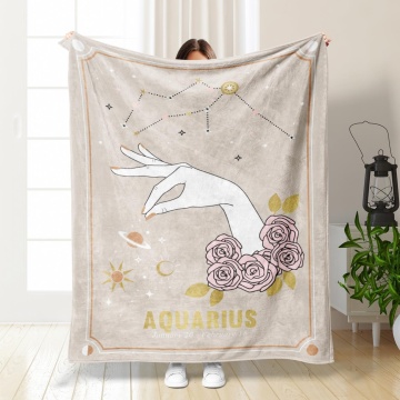 Factory Direct Luxury Fleece Throw Blankets by Brand Designer