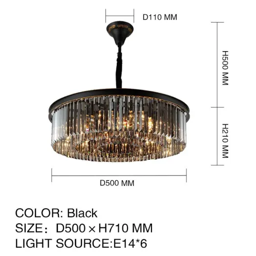 Элегантная европейская золотая хрустальная люстра