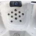 Massagem hidromassagem banheira de hidromassagem jacuzzi semi círculo spa